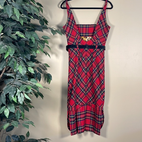 L.A.M.B. TARTAN DRESS - Picture 3 of 17